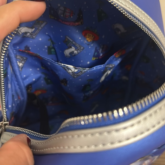 NWT Disney-Pixar Loungefly Toy Story Pizza Planet Space Entry Mini Backpack - Picture 9 of 12